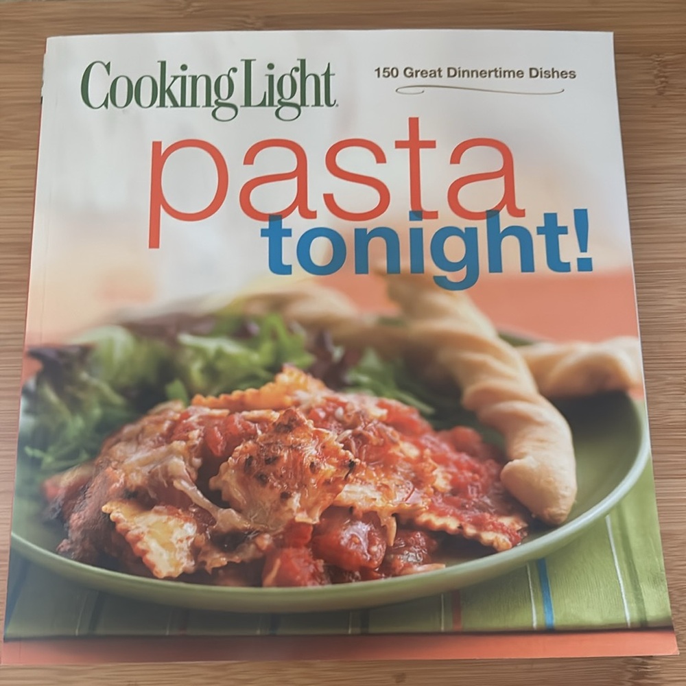 Cooking light Pasta Tonight, EUC